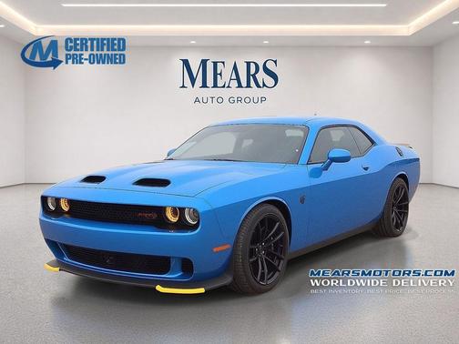 B5 Blue Pearlcoat 2023 Dodge Challenger SRT Hellcat