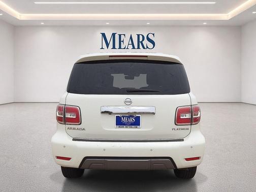 Pearl White Tricoat 2019 Nissan Armada Platinum