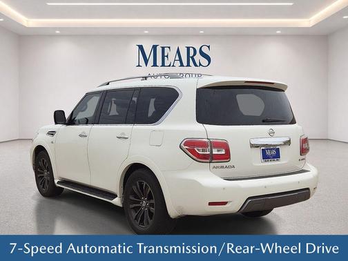Pearl White Tricoat 2019 Nissan Armada Platinum