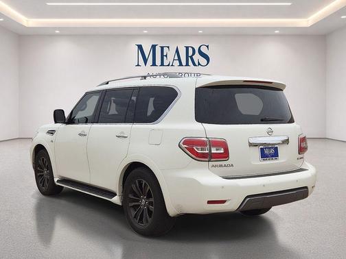 Pearl White Tricoat 2019 Nissan Armada Platinum
