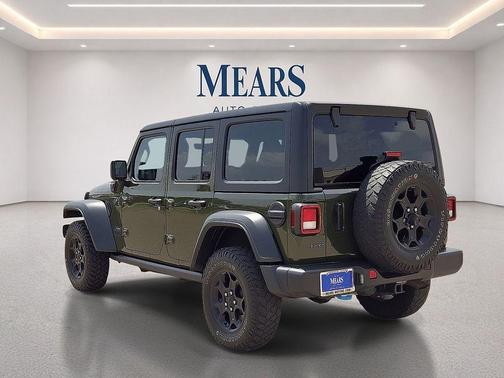 Sarge Green Clearcoat 2023 Jeep Wrangler 4xe Willys