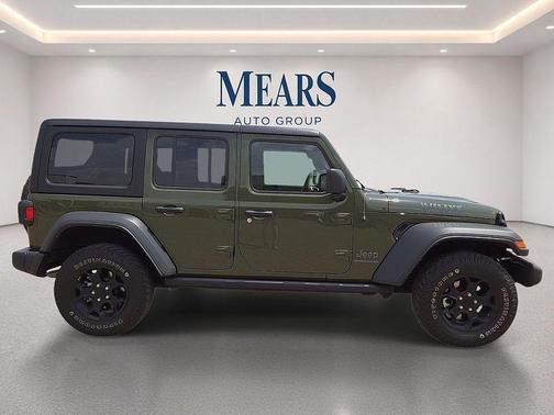 Sarge Green Clearcoat 2023 Jeep Wrangler 4xe Willys