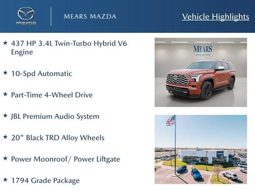 2025 Toyota Sequoia 1794 Edition