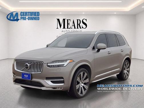 Pebble Grey Metallic 2022 Volvo XC90 T6 Inscription