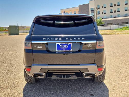 Black 2018 Land Rover Range Rover Sport HSE