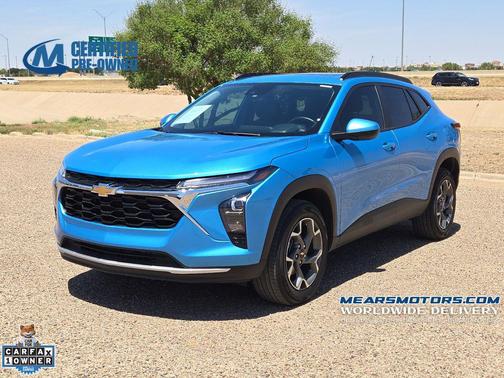 Marina Blue Metallic 2025 Chevrolet Trax LT