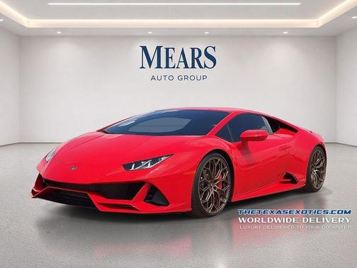 Red 2023 Lamborghini Huracan EVO Coupe