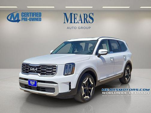 Glacial White Pearl 2025 Kia Telluride S