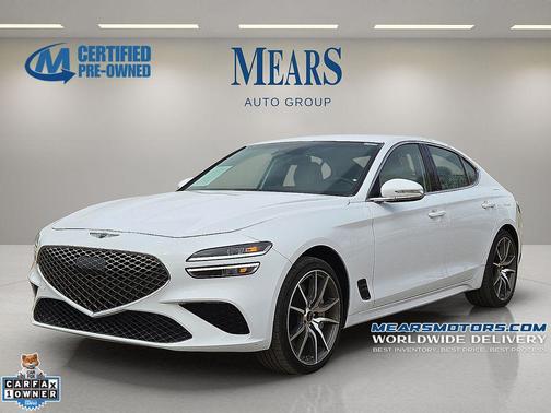 Alta White 2024 Genesis G70 2.5T AWD