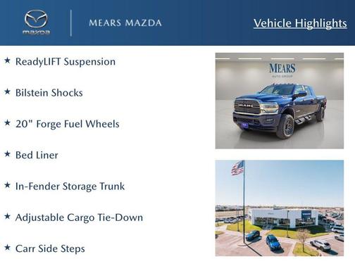 2021 RAM 2500 Laramie Mega Cab 4x4 6'4' Box