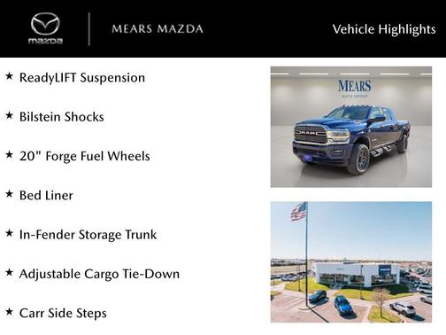 2021 RAM 2500 Laramie Mega Cab 4x4 6'4' Box