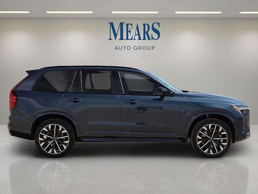 Denim Blue Metallic 2026 Volvo XC90 Ultra Dark Theme, B6 AWD Gas (mild hybrid), Gasoline, 6 Seats