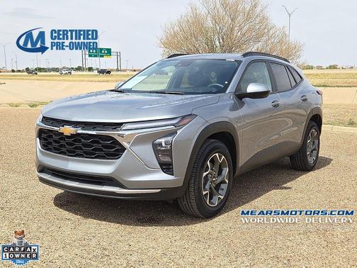 Sterling Gray Metallic 2024 Chevrolet Trax LT
