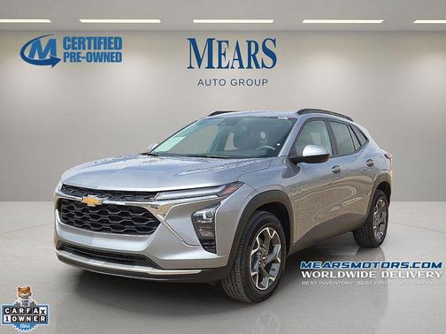 Sterling Gray Metallic 2024 Chevrolet Trax LT