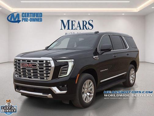 Onyx Black 2025 GMC Yukon Denali