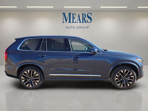 Denim Blue Metallic 2026 Volvo XC90 Ultra, B6 AWD Gas (mild hybrid), Gasoline, Bright, 7 Seats