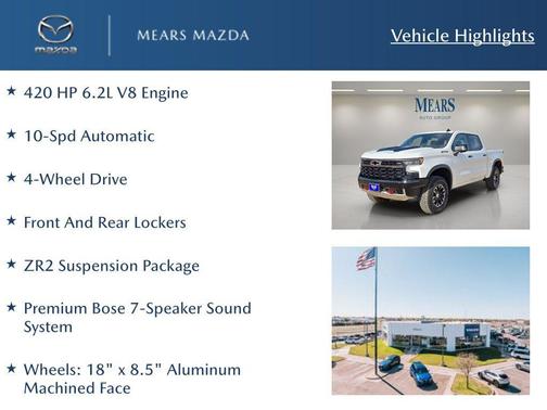 2025 Chevrolet Silverado 1500 ZR2