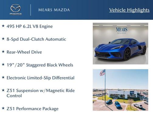 2023 Chevrolet Corvette Stingray w/2LT