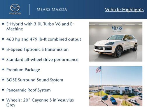 2024 Porsche Cayenne Cayenne E-Hybrid