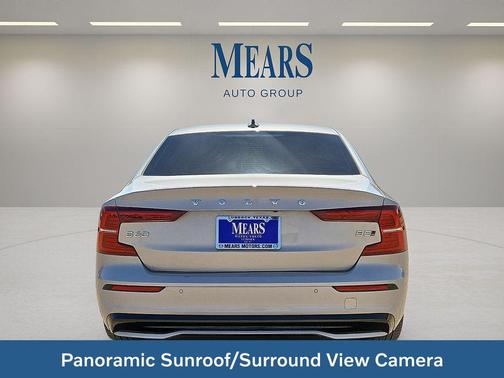 Silver 2024 Volvo S60 B5 Plus Dark Theme