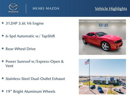 2011 Chevrolet Camaro 1LT