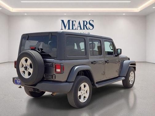Granite Crystal Metallic Clearcoat 2023 Jeep Wrangler Sport S