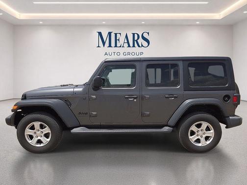 Granite Crystal Metallic Clearcoat 2023 Jeep Wrangler Sport S