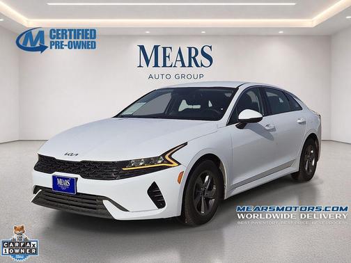 Glacial White Pearl 2023 Kia K5 LXS