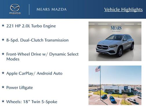 2021 Mercedes-Benz GLA 250 Base 4MATIC