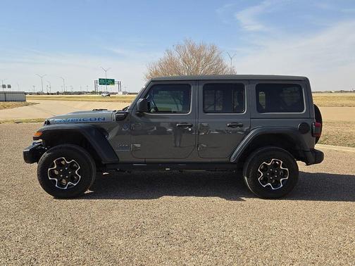 Sting-Gray Clearcoat 2023 Jeep Wrangler 4xe Rubicon