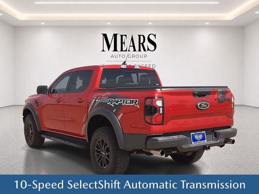 Hot Pepper Red Metallic Tinted Clearcoat 2024 Ford Ranger Raptor