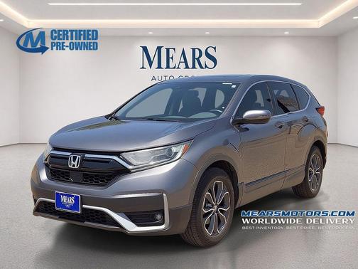 Gray 2020 Honda CR-V 2WD EX-L