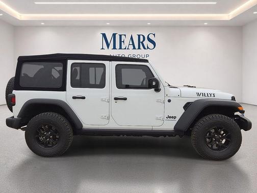 Bright White Clearcoat 2024 Jeep Wrangler 4xe Willys