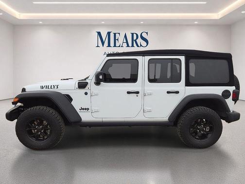 Bright White Clearcoat 2024 Jeep Wrangler 4xe Willys