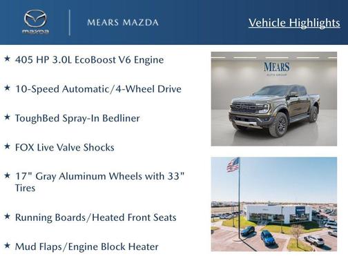 2024 Ford Ranger Raptor