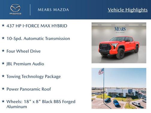 2023 Toyota Tundra Hybrid TRD Pro