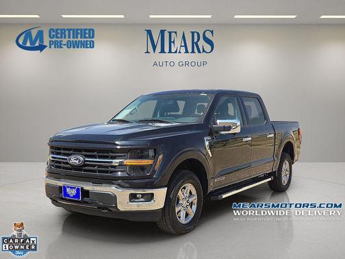 AGATE BLACK METALLIC 2024 Ford F-150 XLT