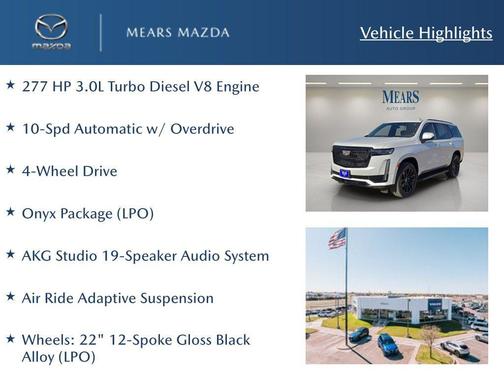 2022 Cadillac Escalade Sport