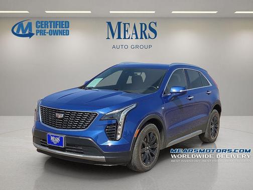 Wave Metallic 2022 Cadillac XT4 Premium Luxury