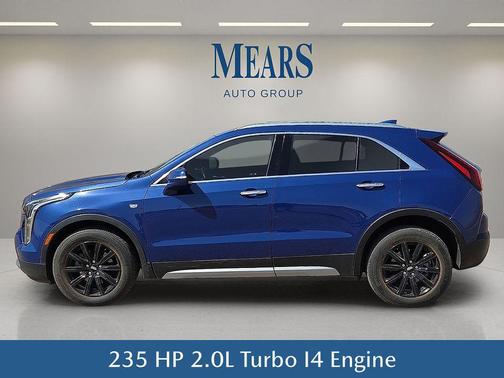 Wave Metallic 2022 Cadillac XT4 Premium Luxury