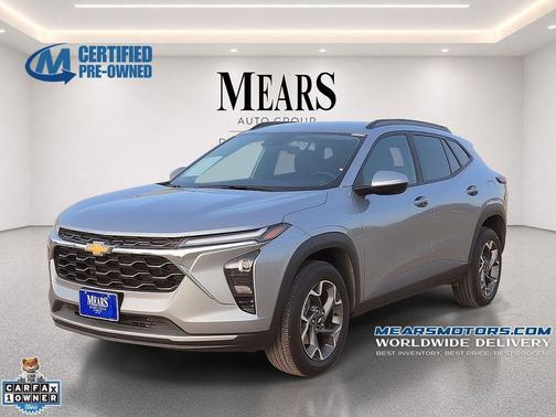 Sterling Gray Metallic 2025 Chevrolet Trax LT