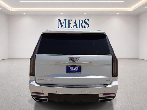 Crystal White Tricoat 2025 Cadillac Escalade ESV Premium Luxury