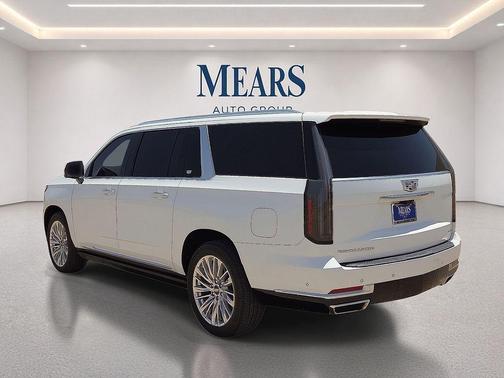 Crystal White Tricoat 2025 Cadillac Escalade ESV Premium Luxury
