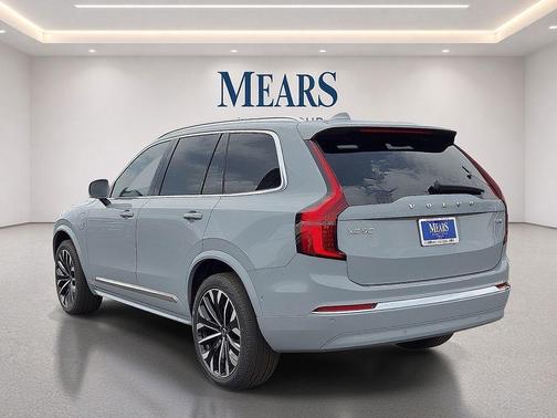 Vapour Grey Metallic 2026 Volvo XC90 Plug-In Hybrid Plus, T8 AWD, Electric/Gasoline, Bright, 7 Seats