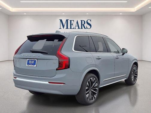 Vapour Grey Metallic 2026 Volvo XC90 Plug-In Hybrid Plus, T8 AWD, Electric/Gasoline, Bright, 7 Seats
