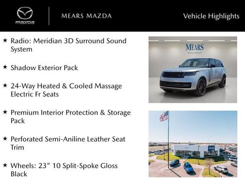 2024 Land Rover Range Rover P530 SE