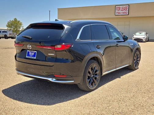 Jet Black Mica 2025 Mazda CX-90 PHEV Premium Plus