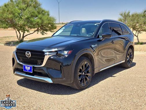 Jet Black Mica 2025 Mazda CX-90 PHEV Premium Plus