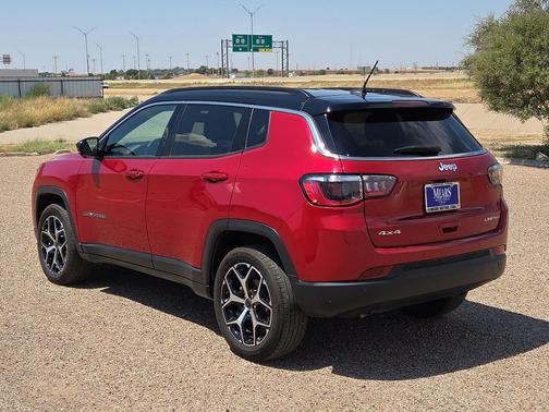 Red Hot Pearlcoat 2025 Jeep Compass Limited