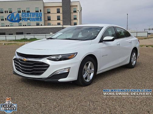 Summit White 2025 Chevrolet Malibu 1LS